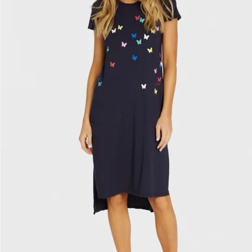 Genesis by Lauren Moshi Mini Butterflies Midi Dress